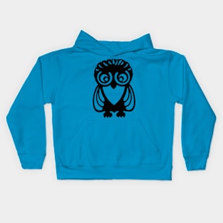 Owl Outline Kids Hoodie